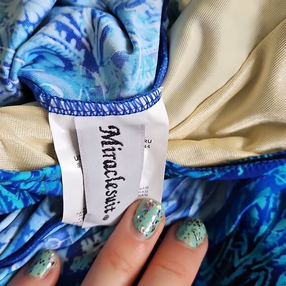 NWT Miraclesuit Swim Tankini Top 8 - Picture 7 of 7